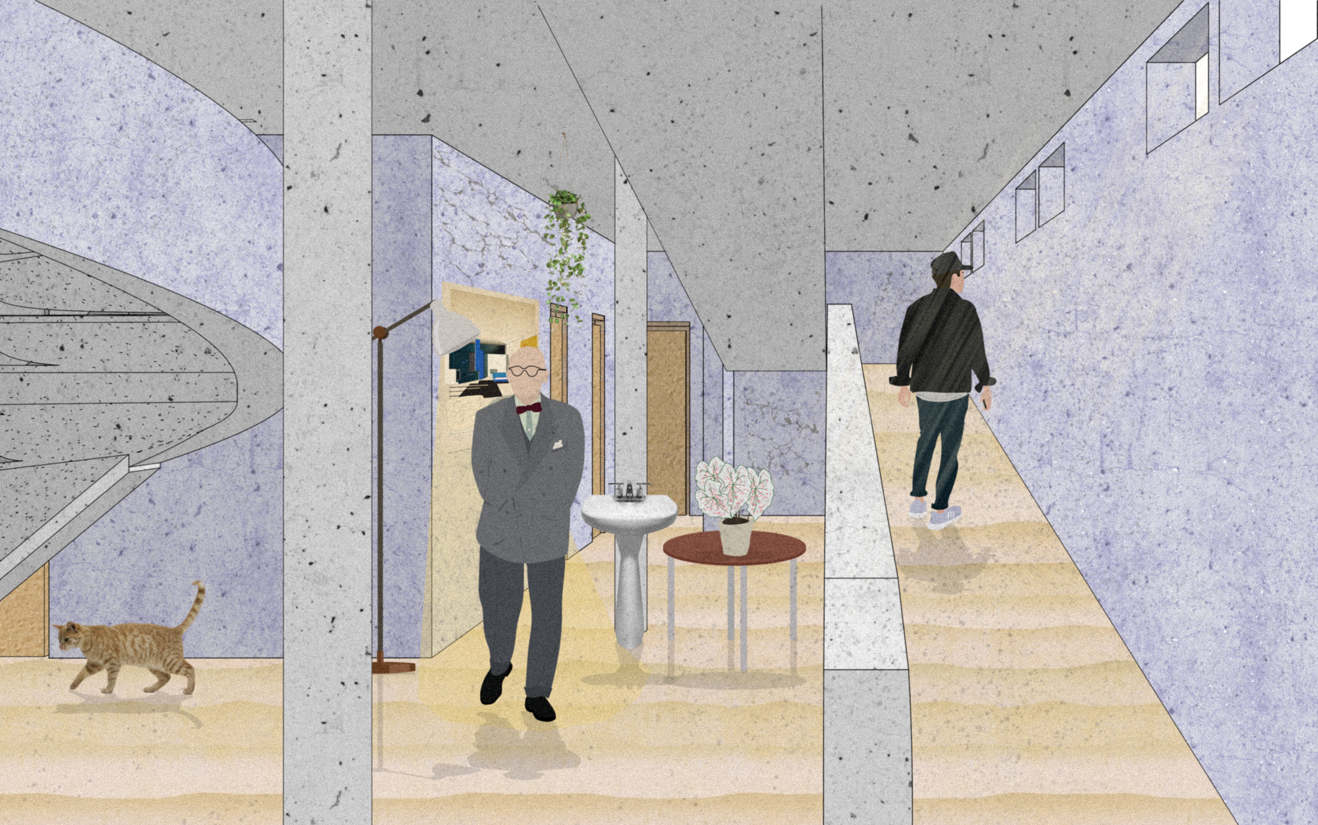 Photoshop architectural perspective